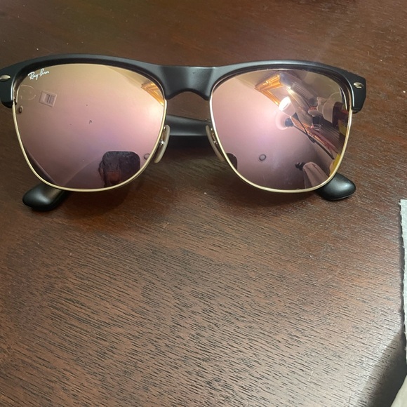 Rayban oversized Clubmaster glasses with case - Picture 2 of 9